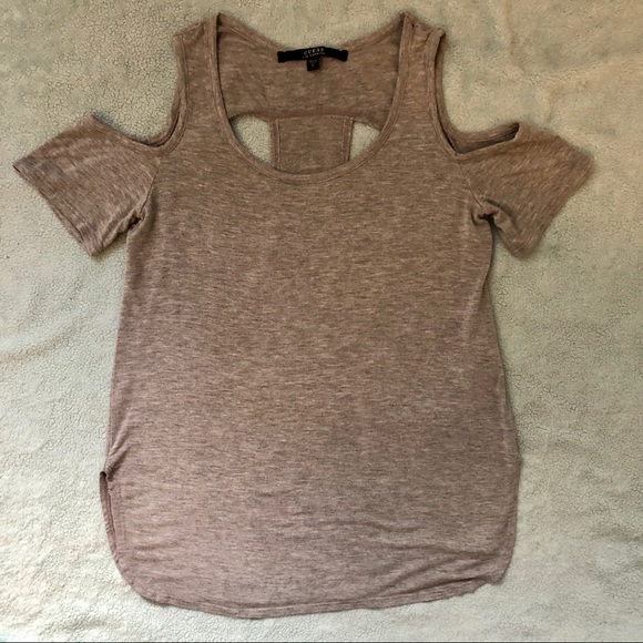 Guess Tops - Guess Cold Shoulder Top